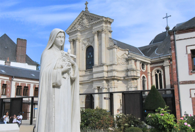 Monastère du Carmel de Lisieux. (Photo Rodophe Corbin © Patrimoine Normand)