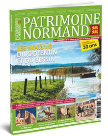 Patrimoine Normand n°132 (janvier-février-mars 2025). En kiosque à partir du 5 janvier 2025 - 100 pages. Magazine trimestriel.