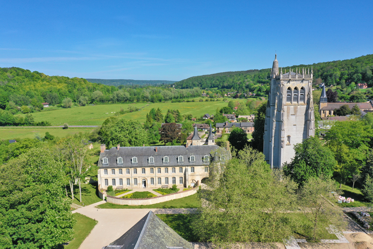 La vallée du Bec, écrin préservé de l’abbaye du Bec-Hellouin